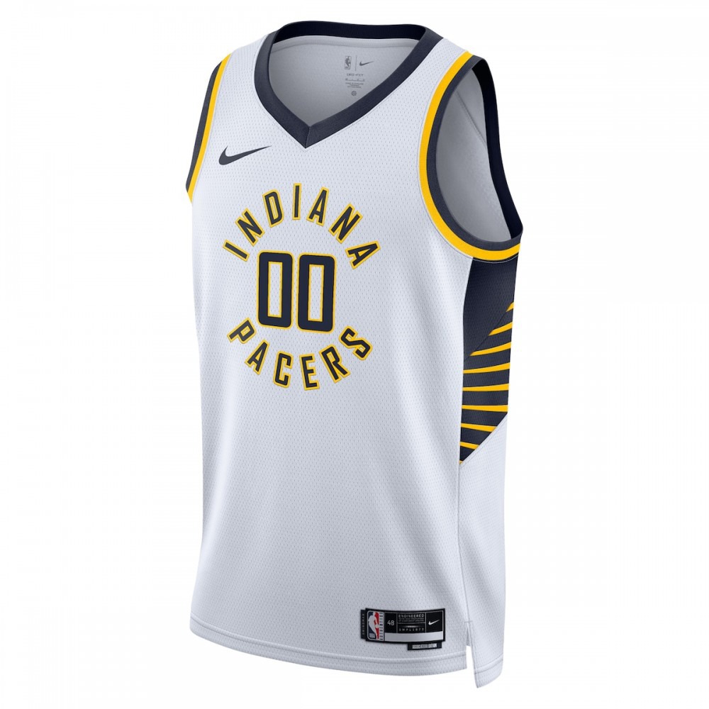 Indiana Pacers Unisex 2022/23 Swingman Custom Jersey White - Association Edition-Pro Kit Vault | Brand New 26/27 Sports Jerseys